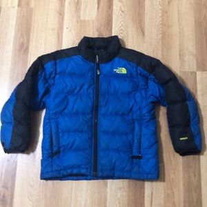 Boys TNF puffer coat jacket winter north face xs 6